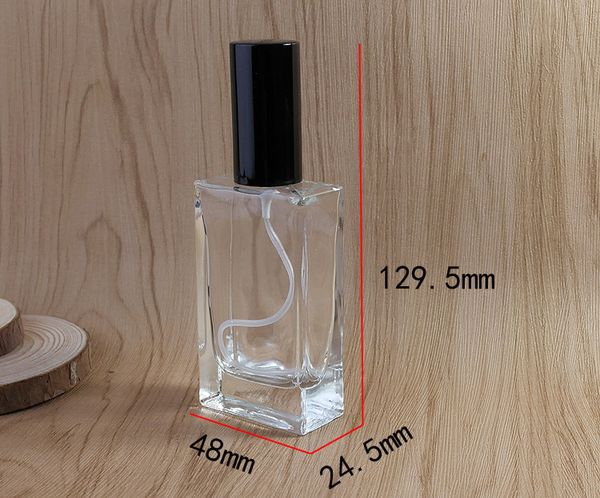 

Whole ale new 50ml gla perfume bottle pray di pen ing co metic empty parfum bottle empty co metic container