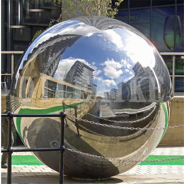 

promotion 3m/3.5m red/blue/ green inflatable mirror ball / inflatable advertising ball for christmas decoration/wedding