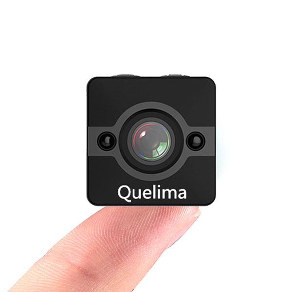 Quelima SQ12 Mini 1080P FHD Telecamera DVR per auto 155 gradi FOV Registrazione a ciclo continuo Visione notturna