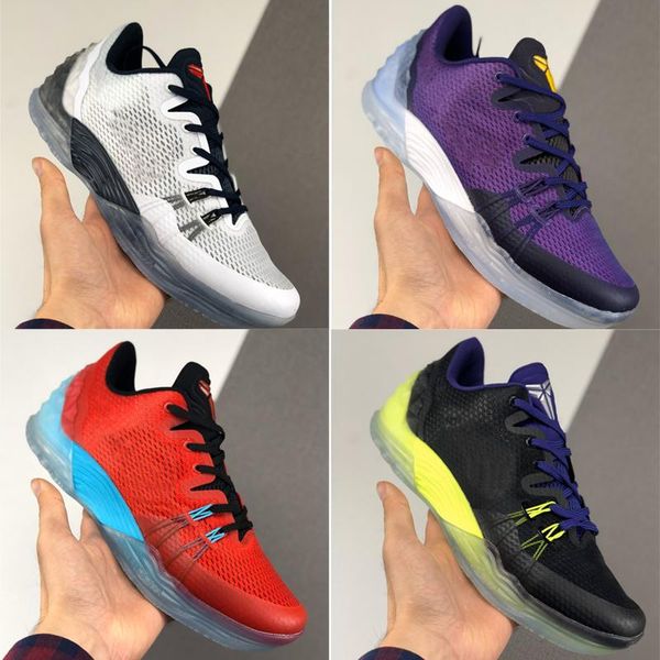 

kobe 5 venomenon 5 basketball shoesjoker lob city south beach university gold lakers court purple men sports shoes kb 5 ep designer sneaker