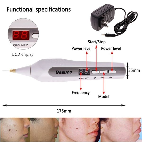 

Fibroblast Plasma Pen Лифтинг век Пятно от морщин Удаление татуировок Родинка для удаления