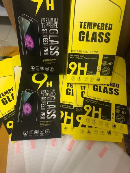 

2020 for iphone 11 pro max tempered glass iphone x xs xr 8 screen protector for iphone 7 7 plus 6 6s film 0.33mm 2.5d 9h paper package