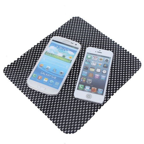 

car non-slip dash mat dashboard phone coin sunglass pad holder black