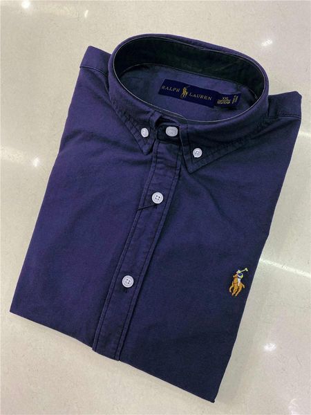 

мужские рубашки поло дизайнера ralph lauren новая рубашка luxury тенденции моды хлопка высокого качества вышивки цвета лошади вскользь tops, White;black