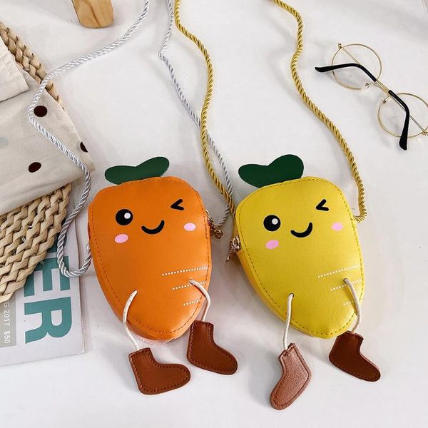 

small bag for boy 2020 kid's children girls cute cartoon radish messenger crossbody bag shoulder bags bolsas feminina #38