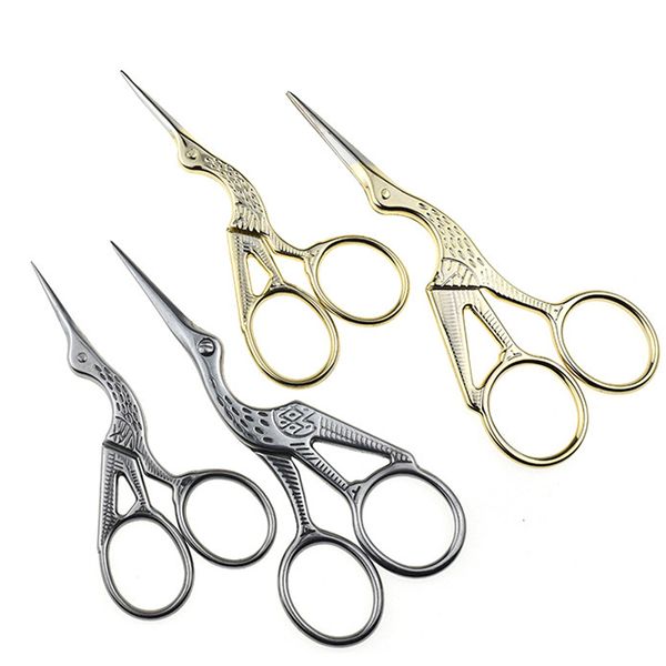 

портной ножницы вышивки крестом европейский старинные ремесла золото шитье ремесла diy домашний инструмент офис ножницы для резки бумаги ост, Black