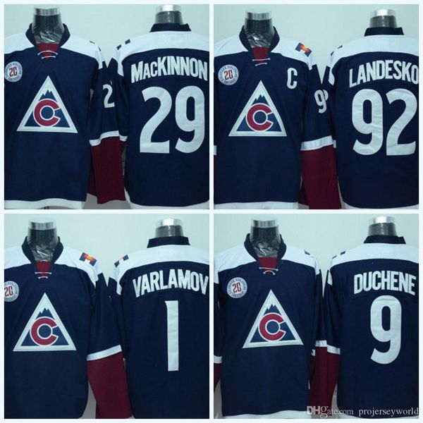 avalanche 20th anniversary jersey