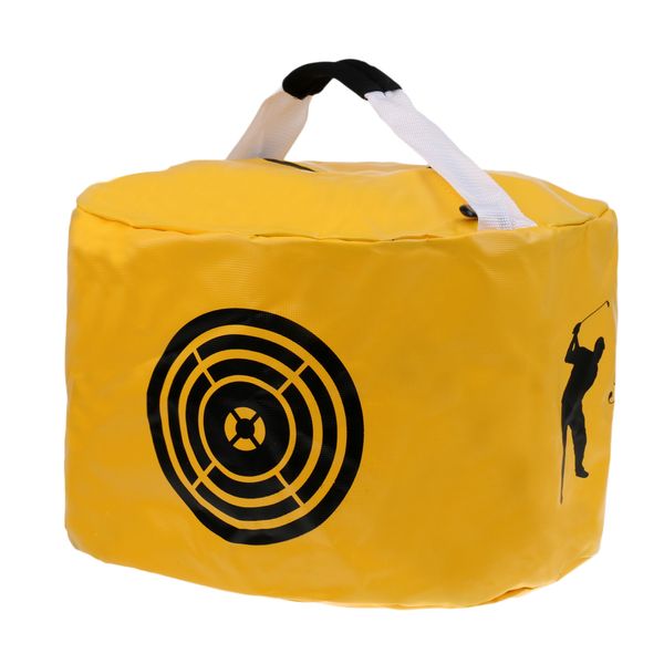 

compact waterproof golf smash impact strike hitting bag training aids