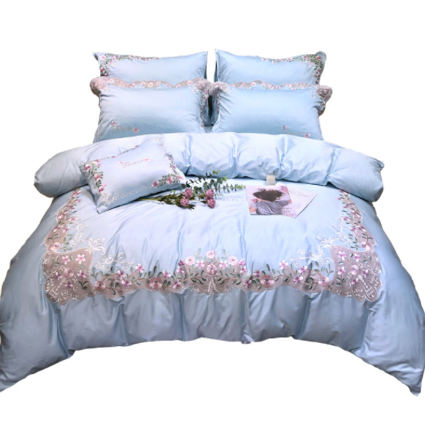 

small floral european 60 long-staple cotton cotton four-piece model room bedding