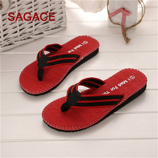 

men's slipper summer beach breathable shoes sandals male slipper flip-flops flat shoes zapatillas de hombre pantoufles 2019, Black
