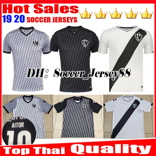 

new 2019 2020 liga mx club de cuervos soccer jersey 19 20 gray black white mexico home away 3rd football jerseys shirts size s-xxl, Black;yellow