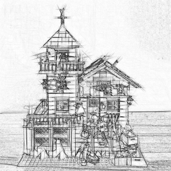 

dhl 16050 moc series compatible 21310 old fishing store set building blocks bricks educational kids birthday christmas gifts