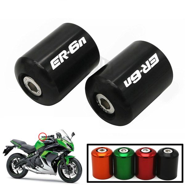 

for er-6n er6n 2009-2018 2010 2011 2012 2013 2014 2015 2016 2017 cnc handlebar grips bar ends cap cover slider