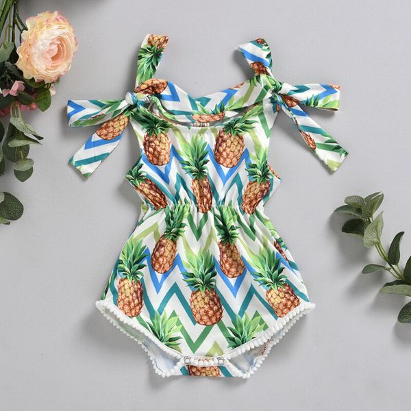 

newborn baby girl ruffle romper bodysuit jumpsuit outfit sunsuit clothes, Blue