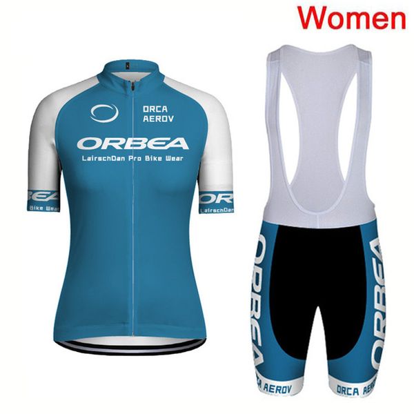 Новое прибытие Pro Orbea Летнее Велоспорт Джерси набор горных велосипедов Одежда женщин Велосипедная одежда носить дышащую ROPA Ciclismo Sportswear Y08073
