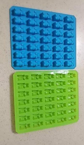 

силиконовой gummy медведь шоколада прессформы candy maker ice tray jelly плесень 50 полость десерт инструменты красочная