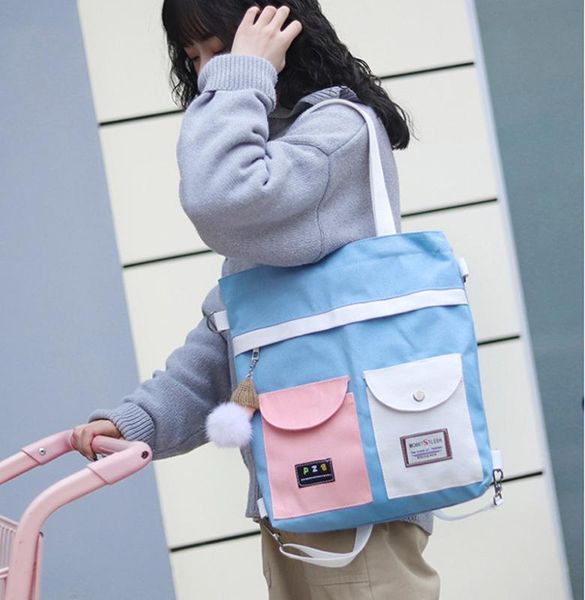 

for women large capacity ladies canvas shoulder bags shopping bag tote crossbody bags purses casual handbag eco shopper sac