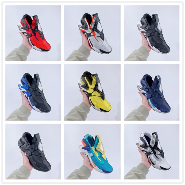 

adapt huarache red black white yellow grey running shoes for mens huraches brand trainers sports sneakers designer shoes fashion size 40-45