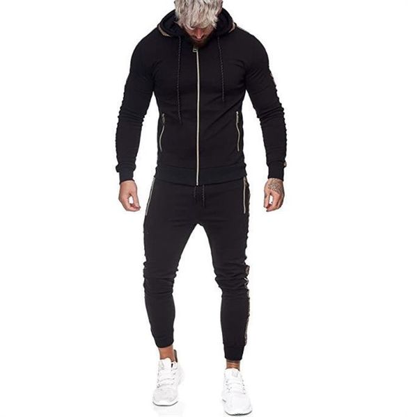 

новый 2020 конструктор tracksuit sportswear 2020 наборы фуфайки костюм повседневный medusa пальто, жакеты повседневная мода sweatsuit sports, Gray