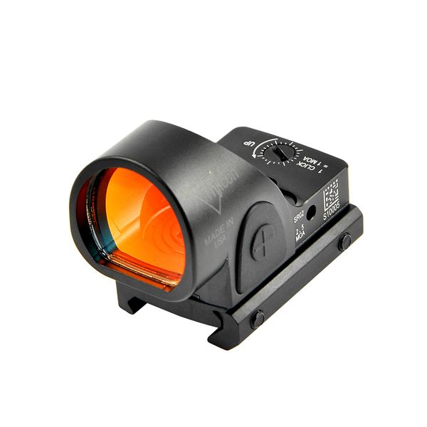 

Trijicon Mini RMR SRO Red Dot Sight коллиматорный стрелковой Коллиматорный прицел Область применения подходит 20мм Weaver Rail Для Airsoft Hunting Rifle