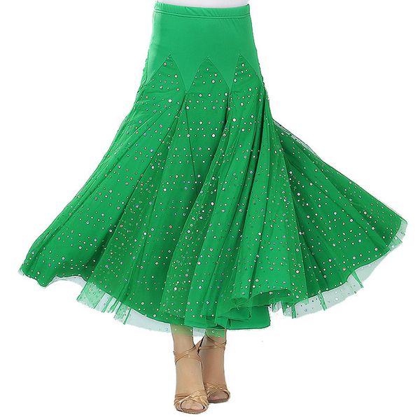 

new modern sequined ballroom dance waltz skirt standard dance dress for women ballroom competition dresses, Black;red