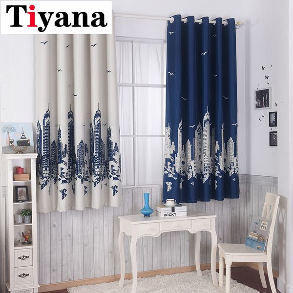 

tiyana mediterranean castle short kids study room curtains thermal insulated light blocking curtains for living room p254x