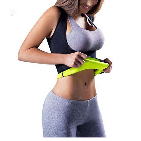

waist trainer body shapers women neoprene sleeveless shape shapers slimming fat burning body shapewear tank waist slim trainer corset, Black;white
