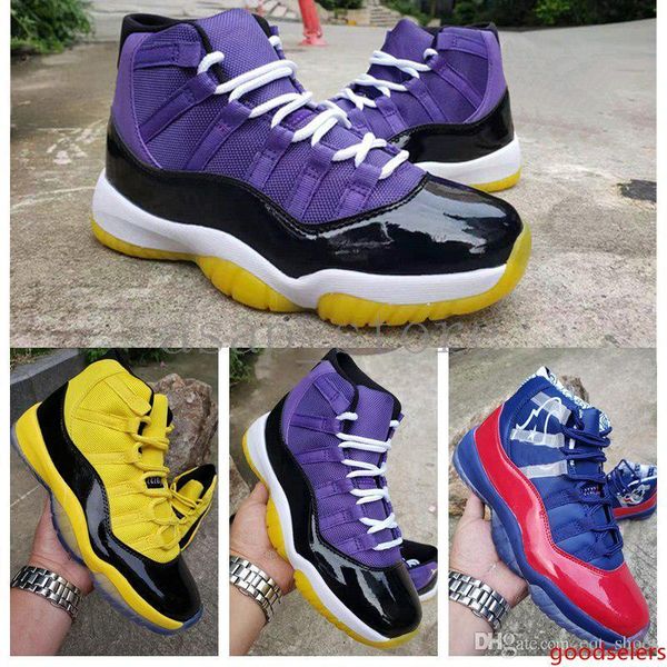 

2019 new arrival high low 11 11s mens basketball shoes sean wotherspoon space jam red wine orange grey men sports sneakers