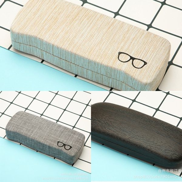

plain case sun case myopia sunglasses iron box optical glasses box