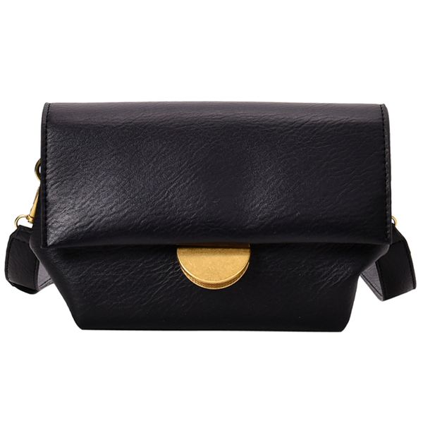 

191212 ivog new arrival everyday female small shoulder crossbody handbag black geometric hand bags for women 2019