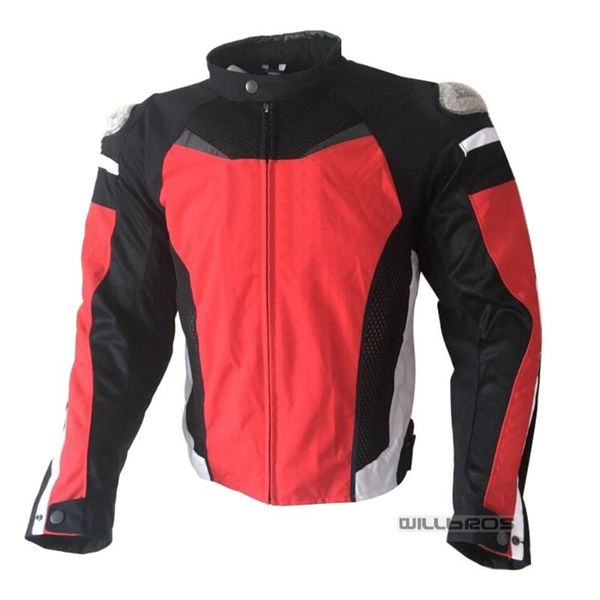 

black red white dain jackets motocross motorcycle downhill bike off-road jacket with protector