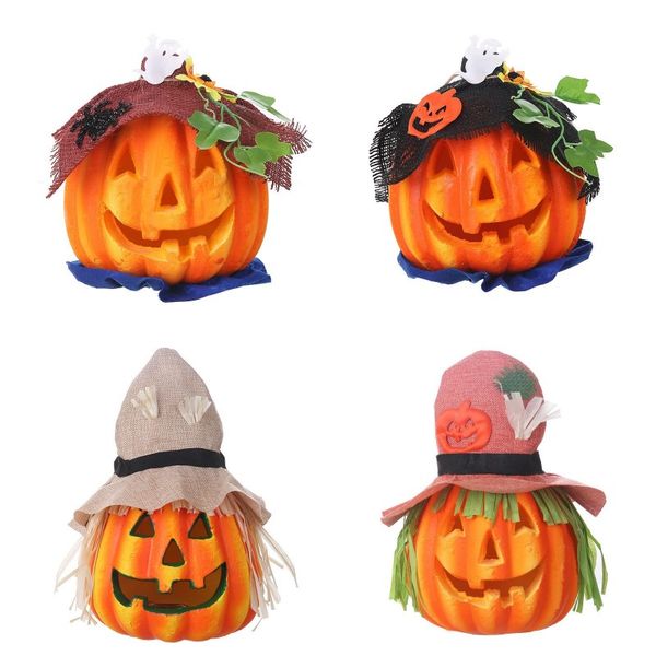 

led тыква огни хэллоуин светящегося призрак тыква фонарь пена тыква светодиодной performance prop pumpkins фонарики party decor