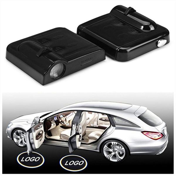 

for 206 207 208 307 308 407 3008 508 406 5008 301 106 306 307 car led light door warning welcome lamp projector