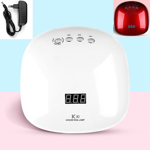 

лампы для ногтей 48w ногти сушилка гель сушильная машина ув профессиональные осушители light маникюр timing 30 led лампы smart switch nail a