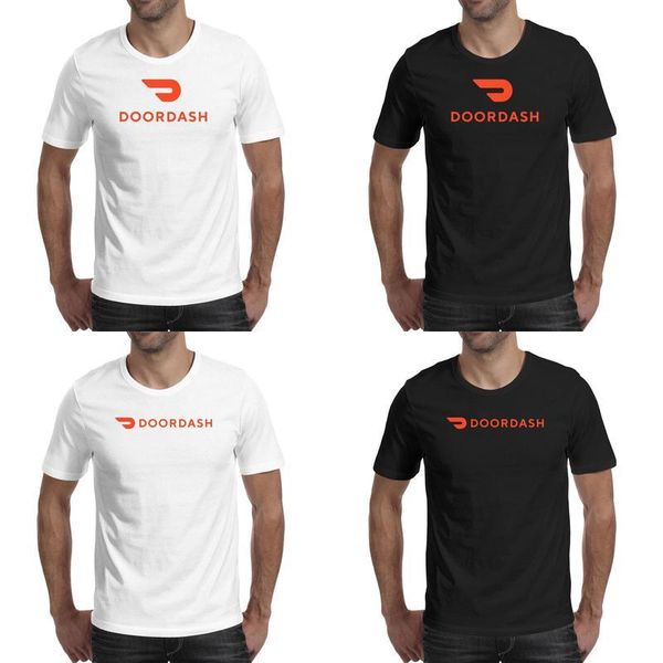

mens doordash fashion t shirt printing crazy cotton shirts printed short sleeve tees doordash black red white, White;black