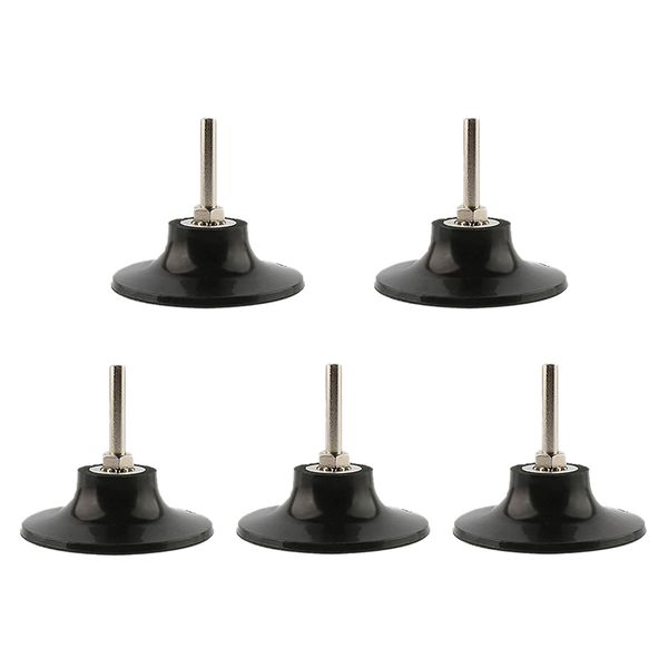 

5 pcs roloc disc pad holder universal quick replacement 3 inches disc pad holder for polishing round rotating tools