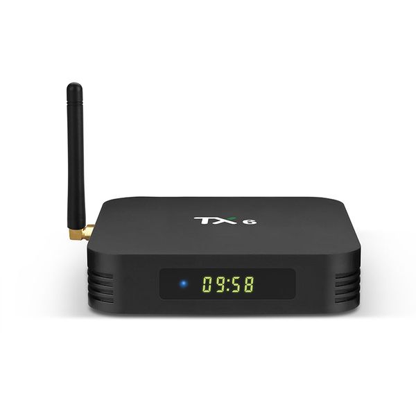 

tx6 android 9.0 tv box allwinner h6 quad core 4gb 32g 2.4g wifi smart media player set box