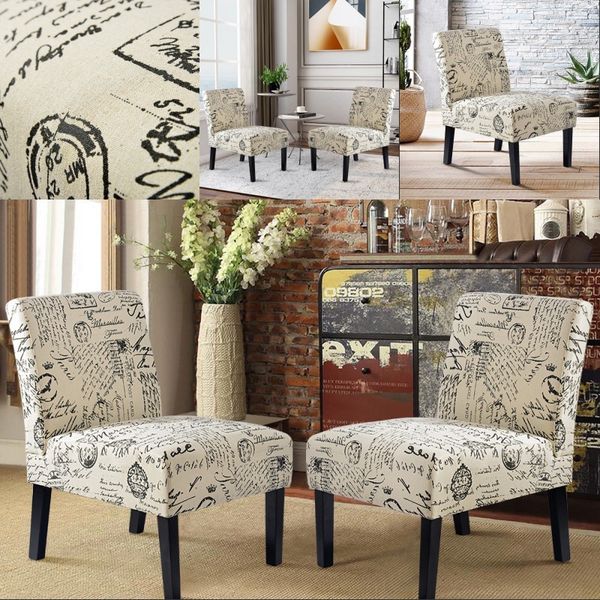2019 Us Upholstered Armchair Accent Living Room Chair Beige Script Decoration In Stock From Greatfurnishing 135 68 Dhgate Com