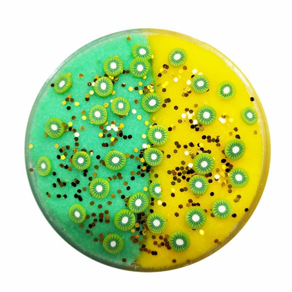 

fruit color mixing kids clay toys soft cotton charms slime child creativity imagination education toy anti stress #b