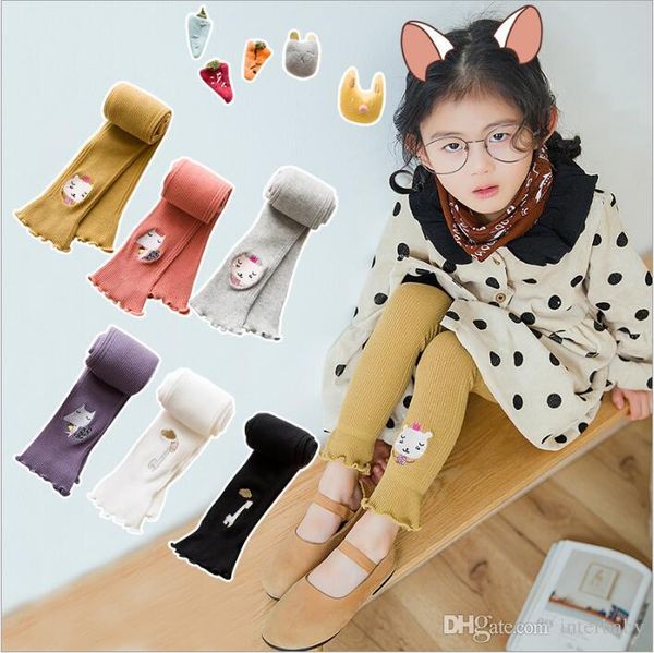 

girls leggings pantyhose baby clothes kids dance tights toddler cotton pants child fashion cartoon trousers causal trousers stocking byp4634, Blue