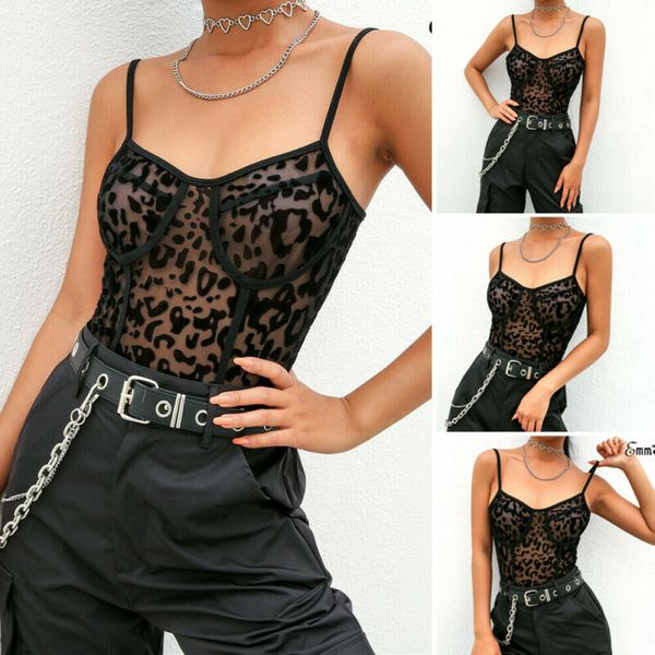 

women bandage sleeveless deep v-neck bodycon bodysuit jumpsuit leotard