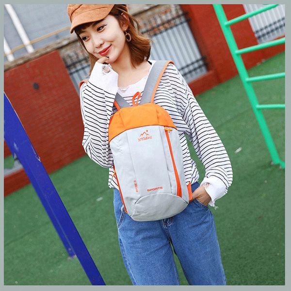 

zhisou large capacity outdoor leisure backpack sports storage backpack travel bag student school bag shopping small