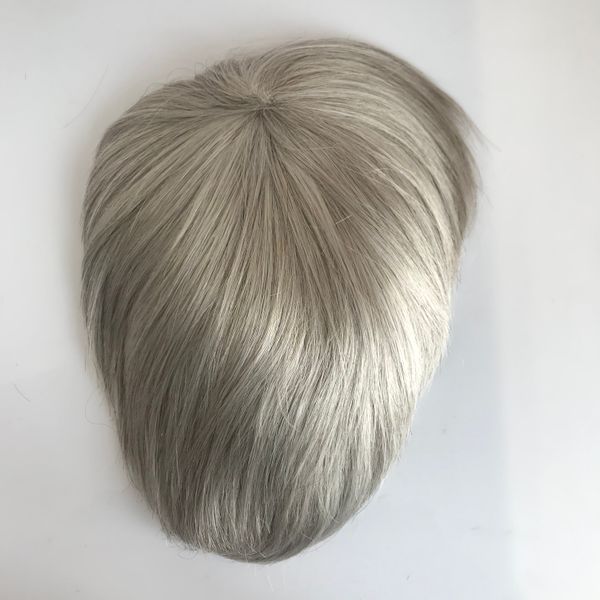 Grosshandel Gray Hair Men Toupee Naturlich Aussehendes Indisches Remy Haar Von Toupeestore 72 36 Auf De Dhgate Com Dhgate