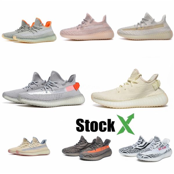 

kanye west 2020 gid glow in dark clay true form hyperspace mens reflective running shoes women sport d designer sneakers #dss308