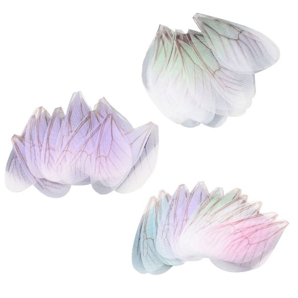 

30 pieces dragonfly wing earrings pendants for diy charm jewelry findings, Golden