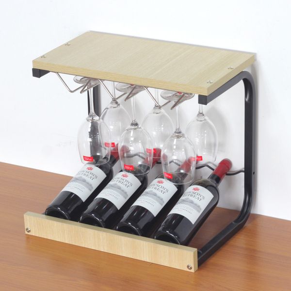 

creative modern minimalist wine rack decoration goblet rack upside down home wine display wine tray