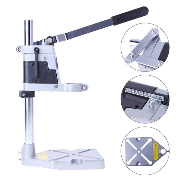 

1pc electric drill holding holder bracket grinder single-head rack stand clamp grinder accessories for woodworking rotary tool