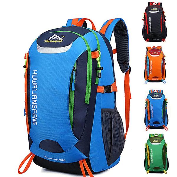 

men women hiking backpacks outdoor backpack camping bag waterproof mountaineeringtravel molle sport bag climbing rucksack