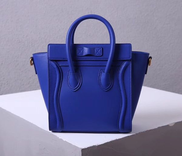 

big tote smile bag handbag shoulder bag real leather genuine leather travel bag