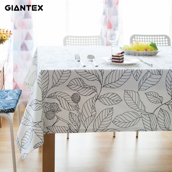 

giantex decorative table cloth cotton tablecloth rectangular tablecloths dining table cover obrus tafelkleed mantel mesa nappe